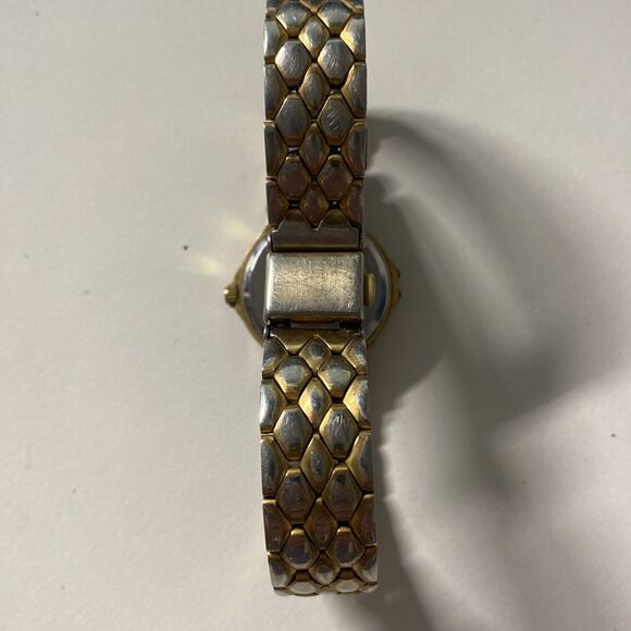 Givenchy Paris Diamond Quartz Watch Women's Gold Tone Bracelet - Picture 4 of 10